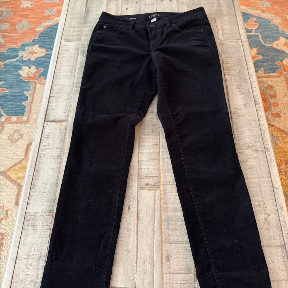 Ann Taylor Loft Black Modern Skinny Pants